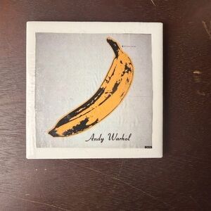 Album Coaster - Andy Warhol “Banana”